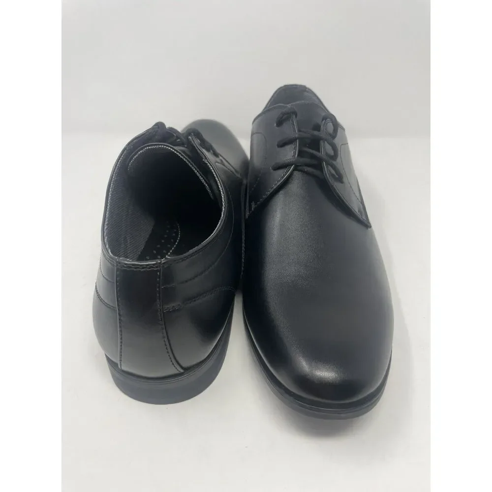 Perry Ellis Portfolio Jess Black Oxford Dress Shoes Ultra Foam‎ Mens Size 11.5